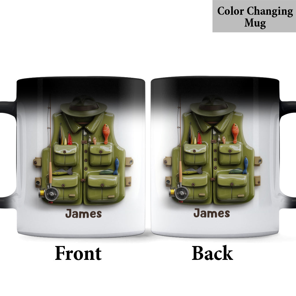 Fishing Vest - Personalized Fishing Mug