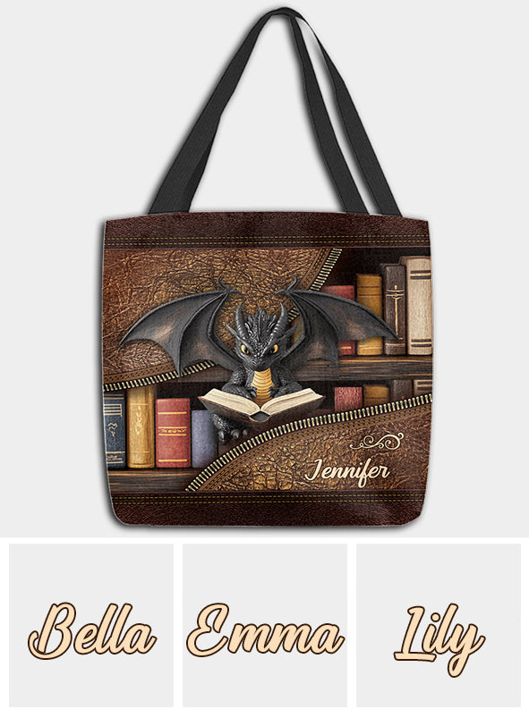 Je suis un(e) passionné(e) de lecture - Sac fourre-tout personnalisé pour livres