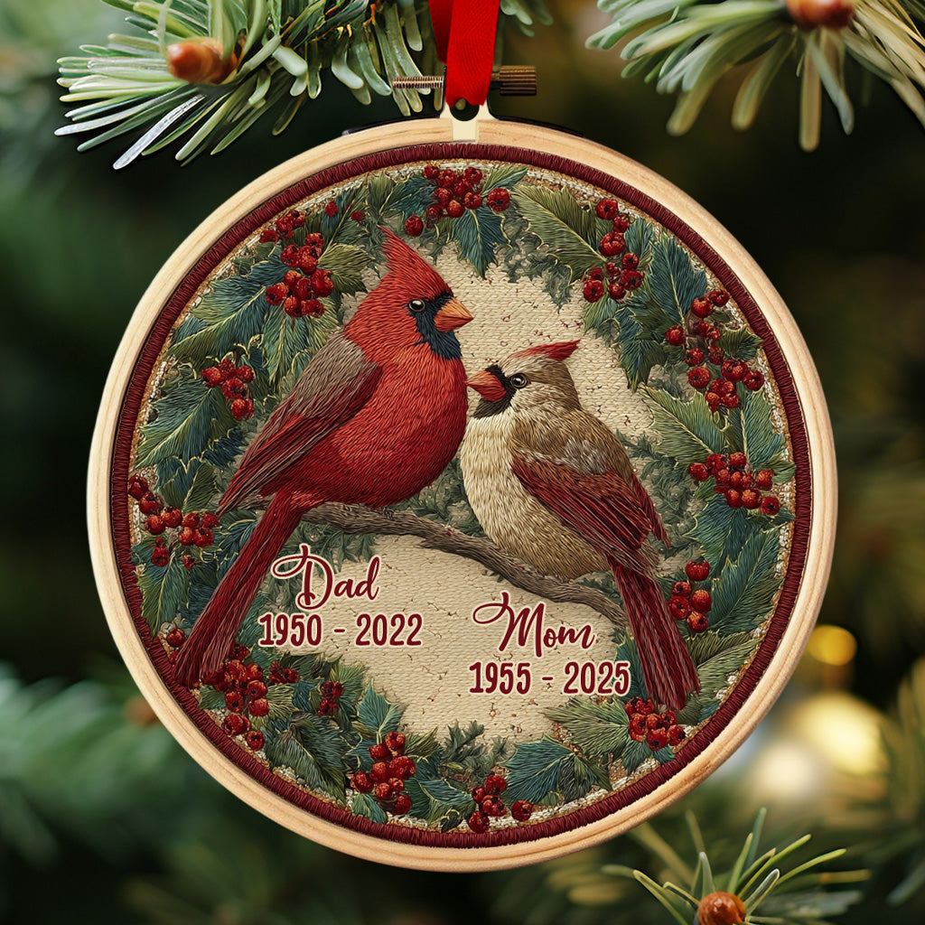 Heaven Is A Beautiful Place - Personalized Memorial Ornament