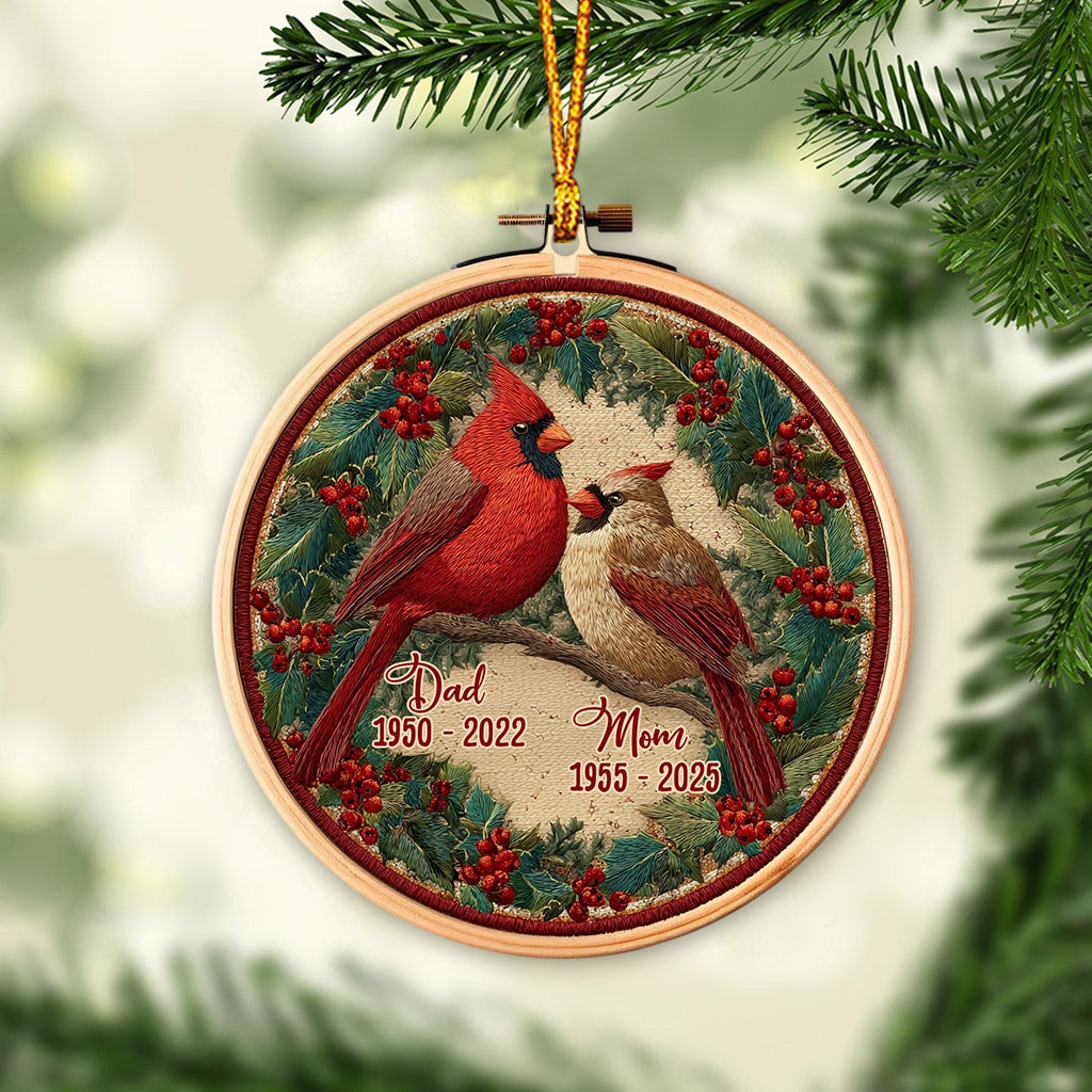 Heaven Is A Beautiful Place - Personalized Memorial Ornament