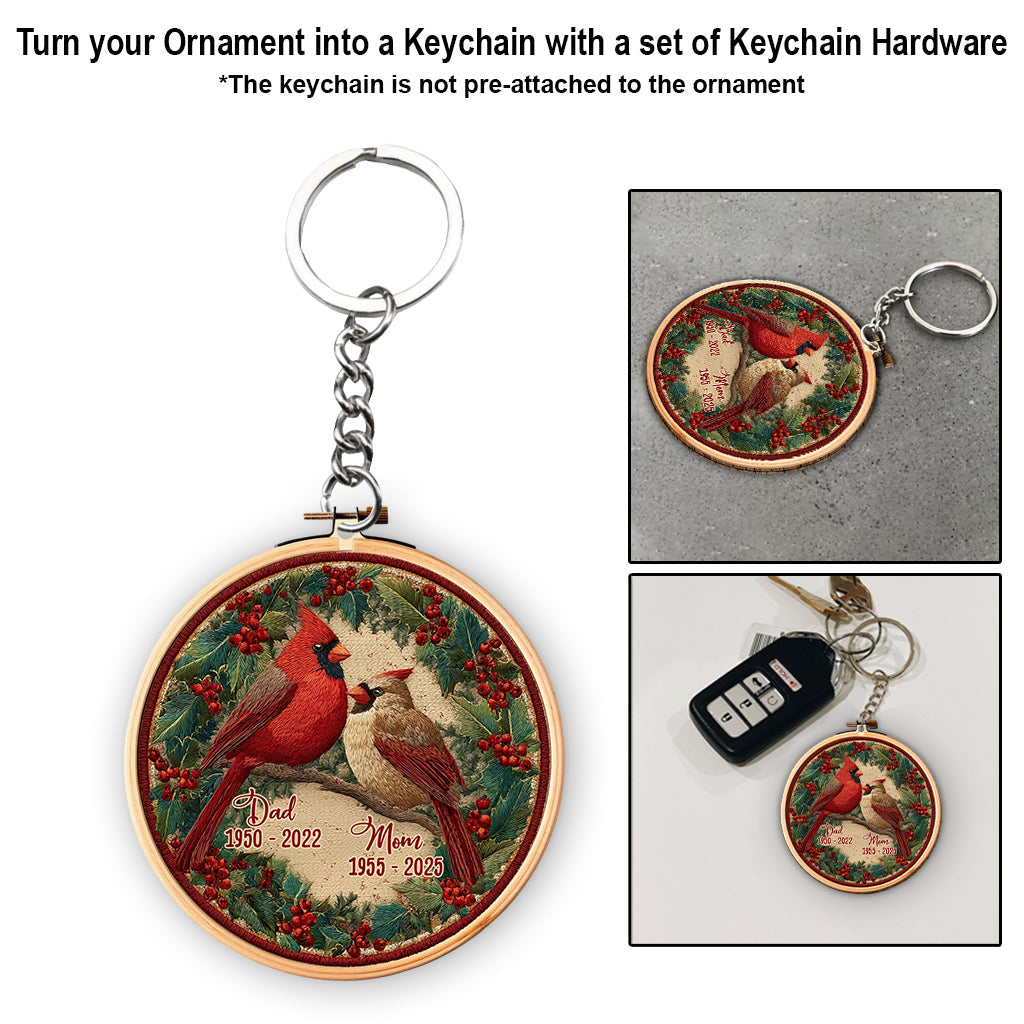 Heaven Is A Beautiful Place - Personalized Memorial Ornament