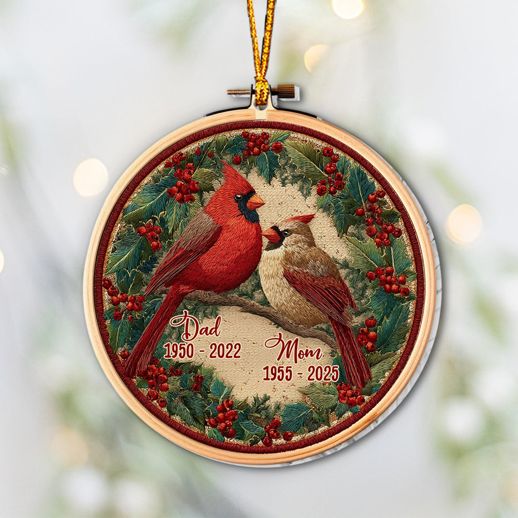 Heaven Is A Beautiful Place - Personalized Memorial Ornament