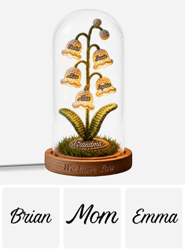 Perfect Gift For Mom & Grandma - Personalized Mother Acrylic LED Night Light