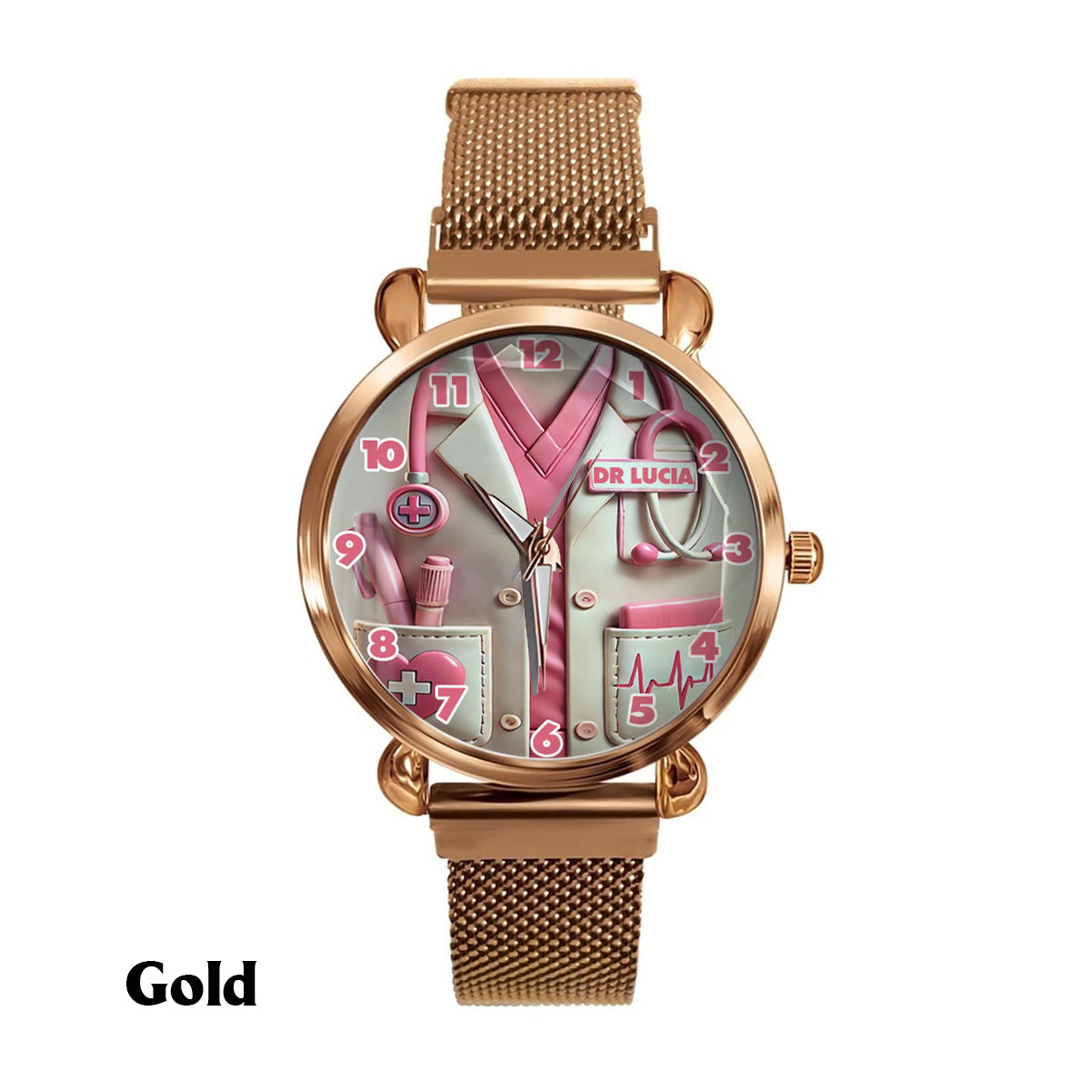 Nurse Life - Personalized Nurse Women Hand Watch