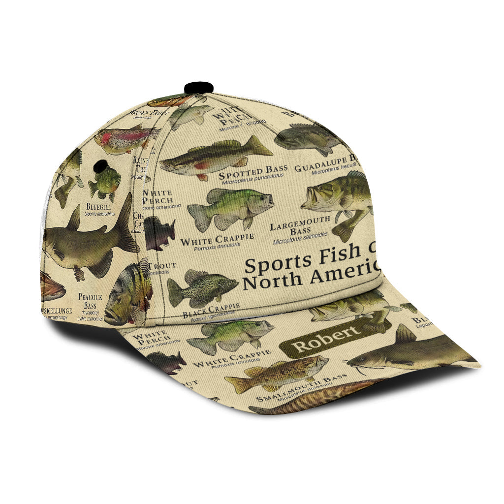 Fish Of America - Personalized Fishing Classic Cap