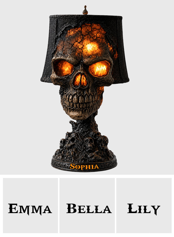 Love Skull - Personalisierte Skull Acryl LED Nachtlicht