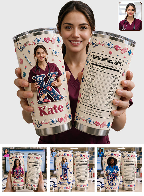 Erschöpfter Krankenpfleger - Personalisierter Becher