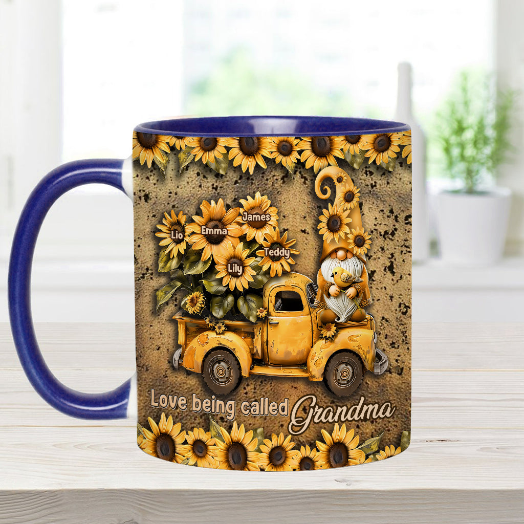 Love Grandma - Personalized Grandma Accent Mug