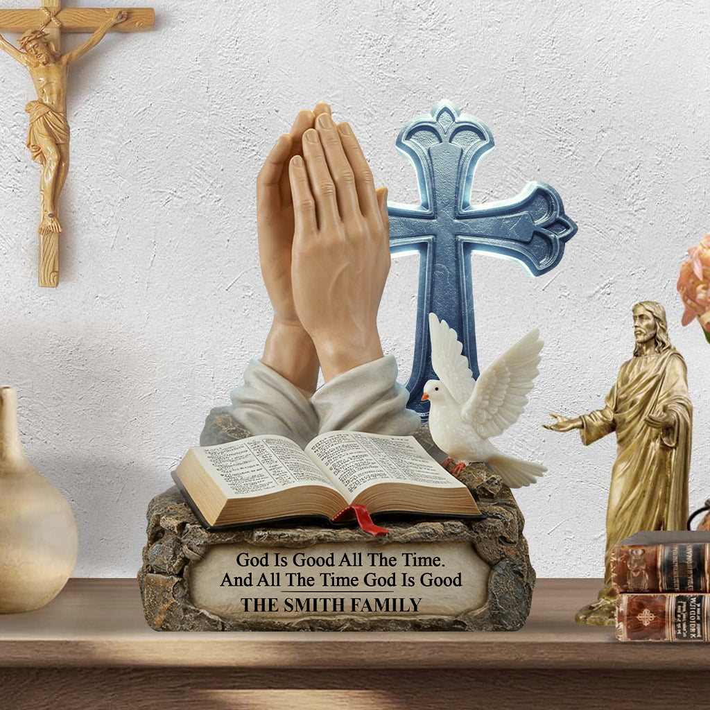 God Is Good - Personalized Christian Custom Shaped Acrylic Plaque