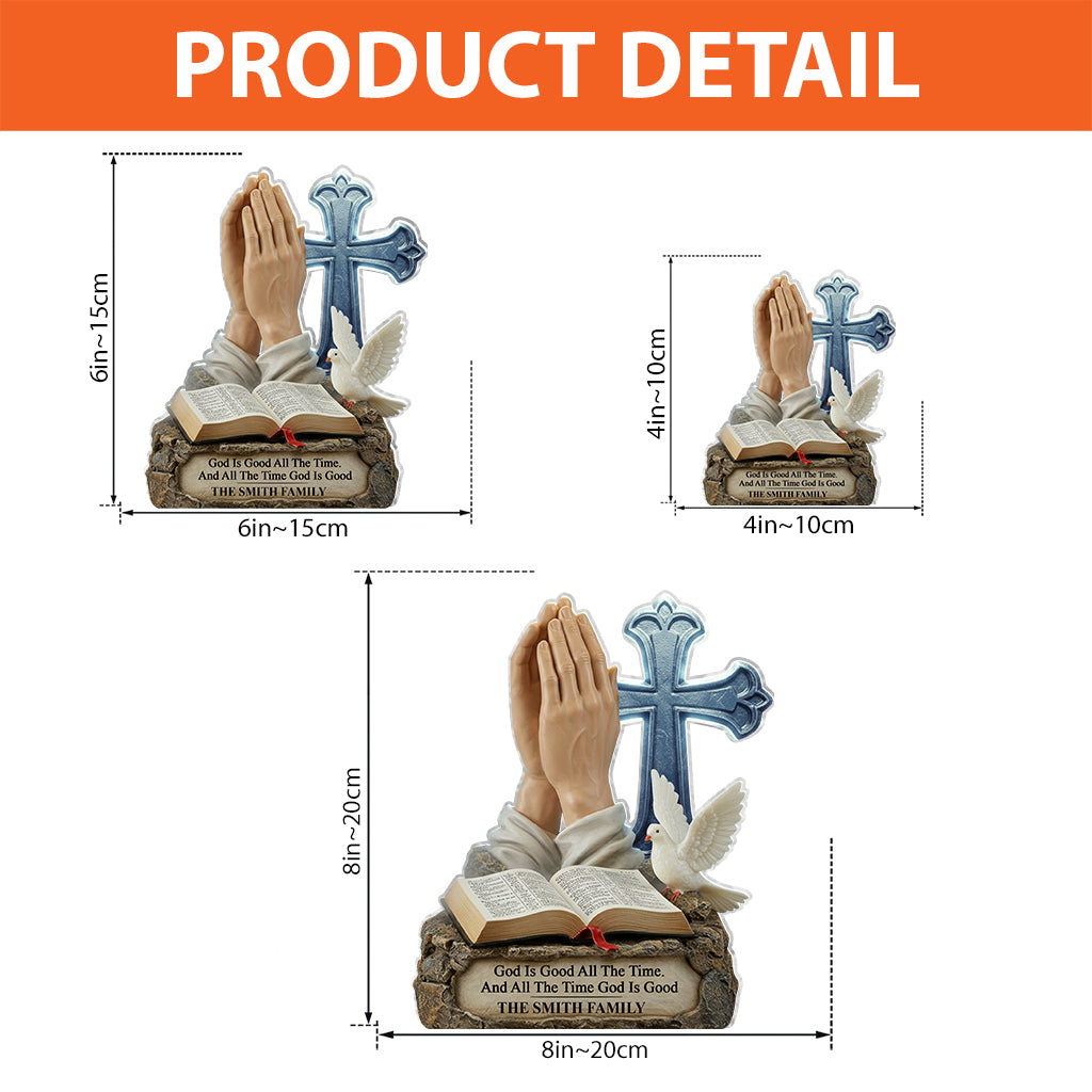 God Is Good - Personalized Christian Custom Shaped Acrylic Plaque