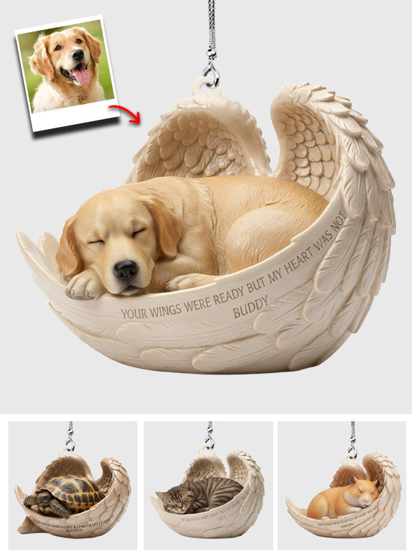 Cadeau personnalisé pour une personne ayant perdu son animal de compagnie - Ornement de voiture personnalisé en forme de chien