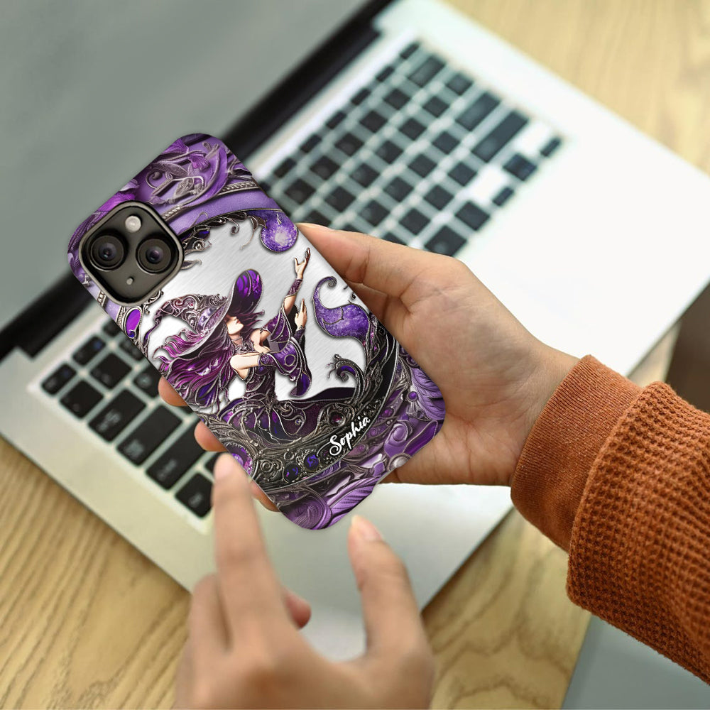 Beautiful Witch - Personalized Witch Full Print Phone Case