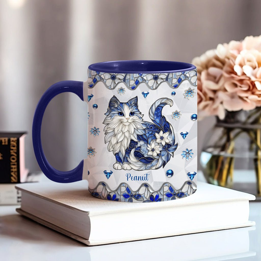 Cute Cat - Personalized Cat Accent Mug