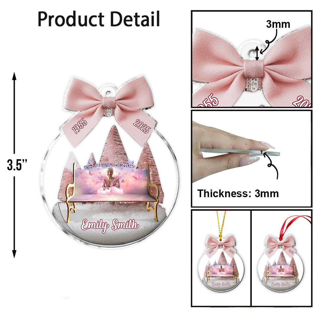 In Loving Memory - Personalized Memorial Ornament