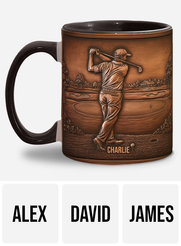 Der beste Golfer – Personalisierte Golf-Tasse
