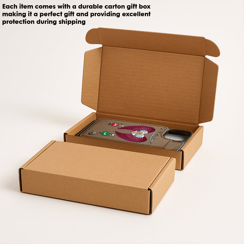 The Call I Wish I Could Take - Personalized Memorial Wallet Phone Case