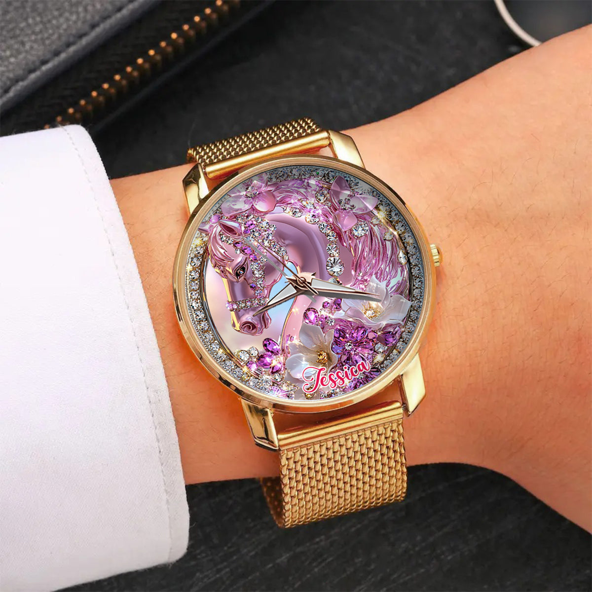 Horse Girl - Personalized Horse Women Hand Watch