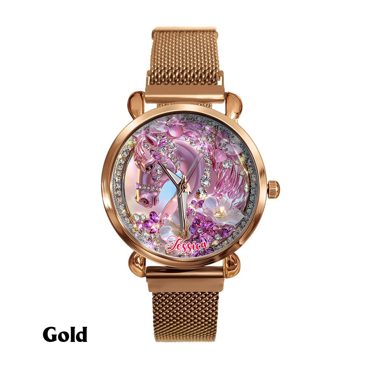 Horse Girl - Personalized Horse Women Hand Watch