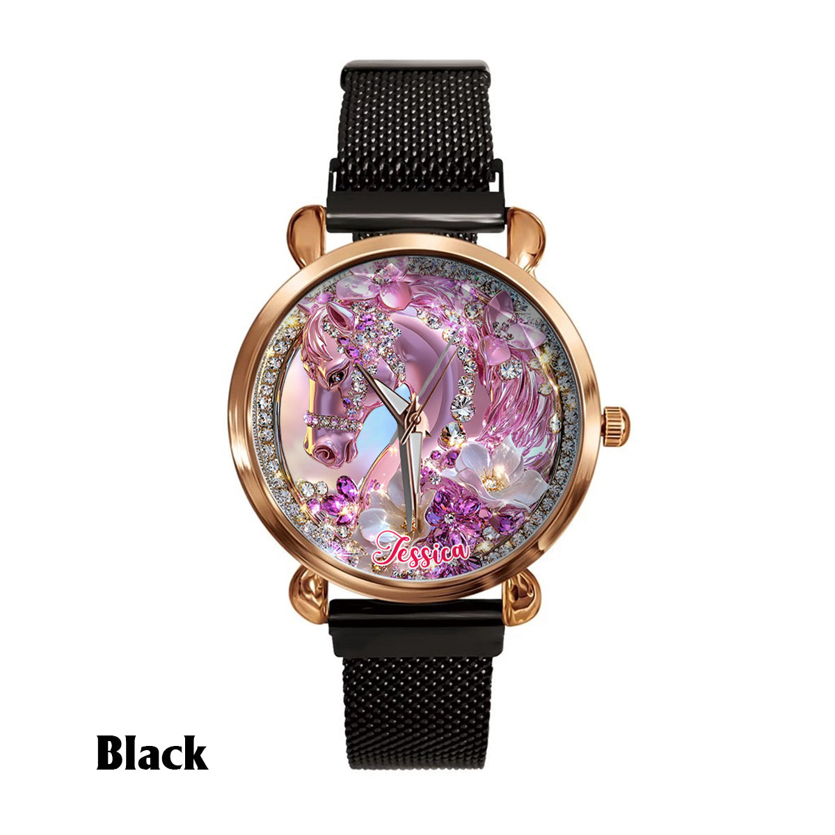 Horse Girl - Personalized Horse Women Hand Watch
