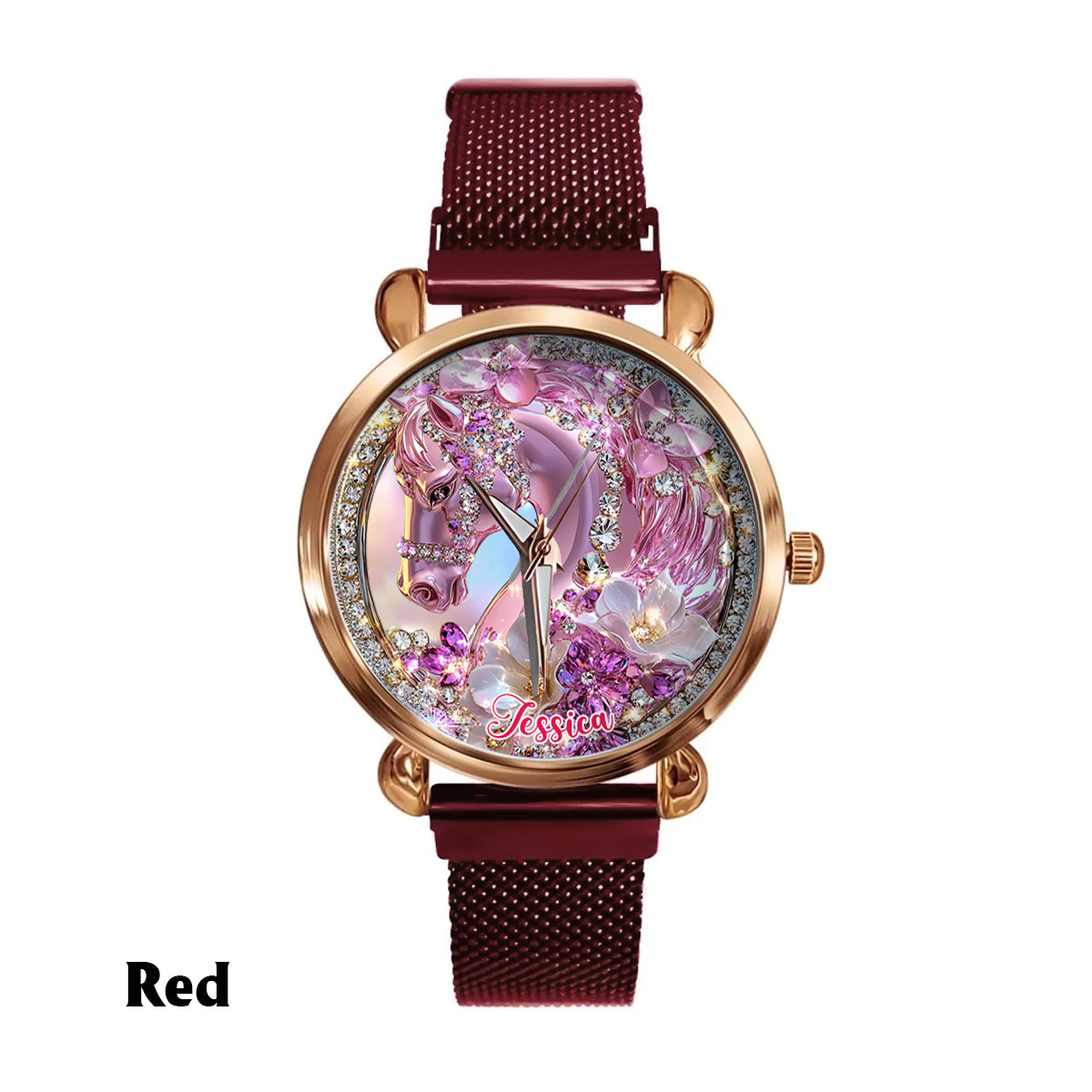 Horse Girl - Personalized Horse Women Hand Watch