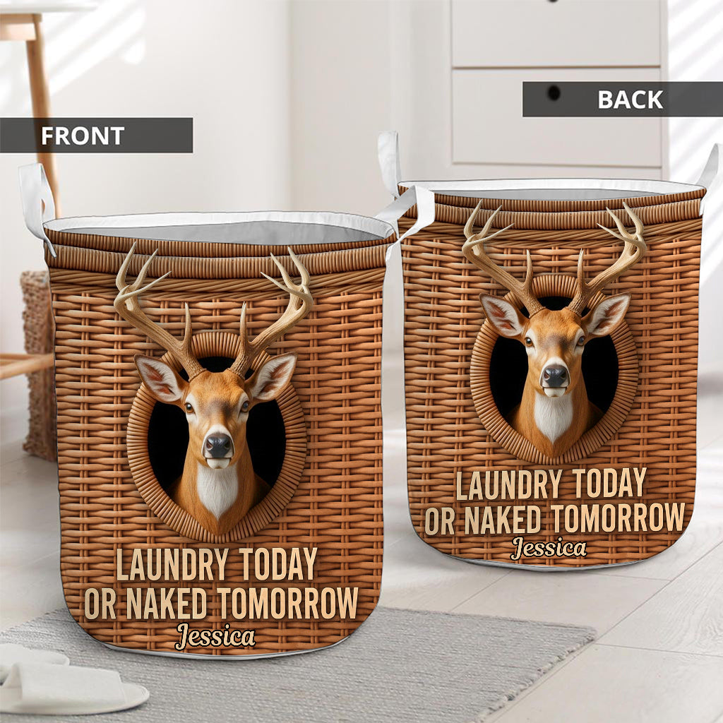 Laundry Today - Personalized Hunting Storage Basket