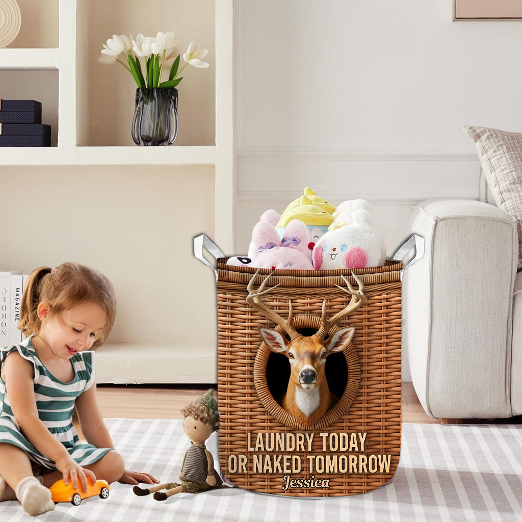 Laundry Today - Personalized Hunting Storage Basket