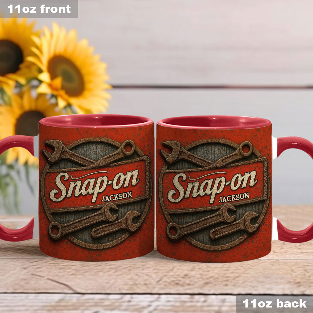 Snap-On - Personalized Mechanic Accent Mug