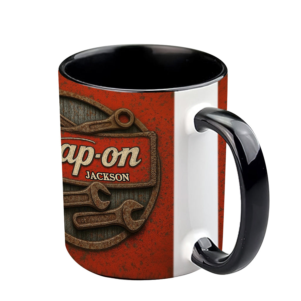 Snap-On - Personalized Mechanic Accent Mug