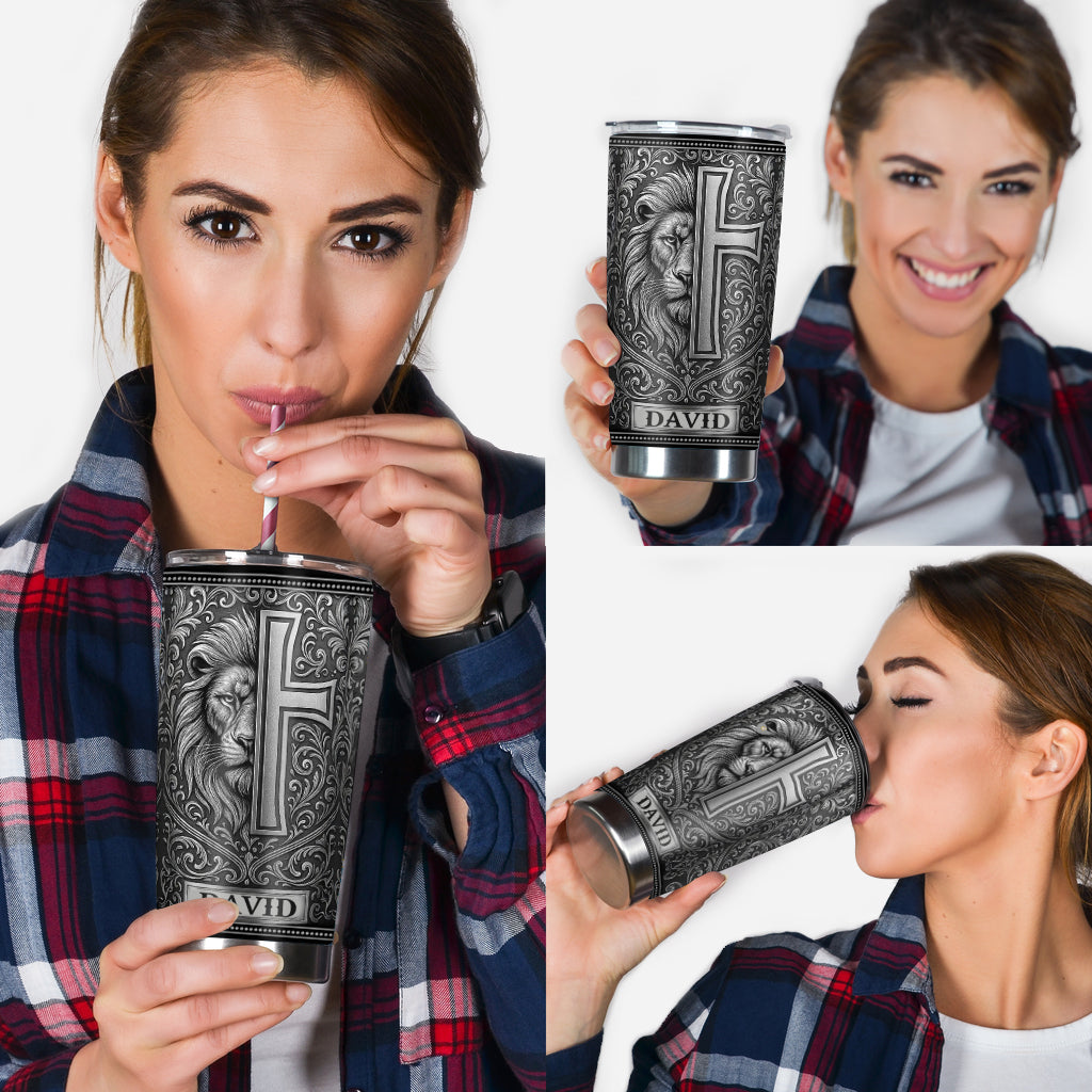 The Man Of God - Personalized Christian Tumbler