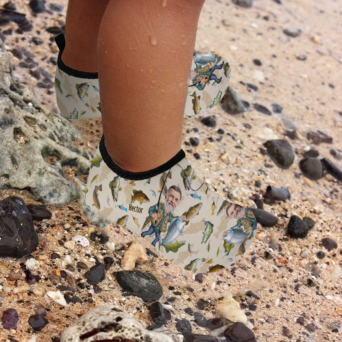 Fishing Water Shoes - Personalized Fishing Water Shoes