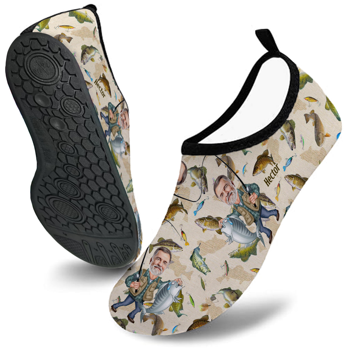 Fishing Water Shoes - Personalized Fishing Water Shoes