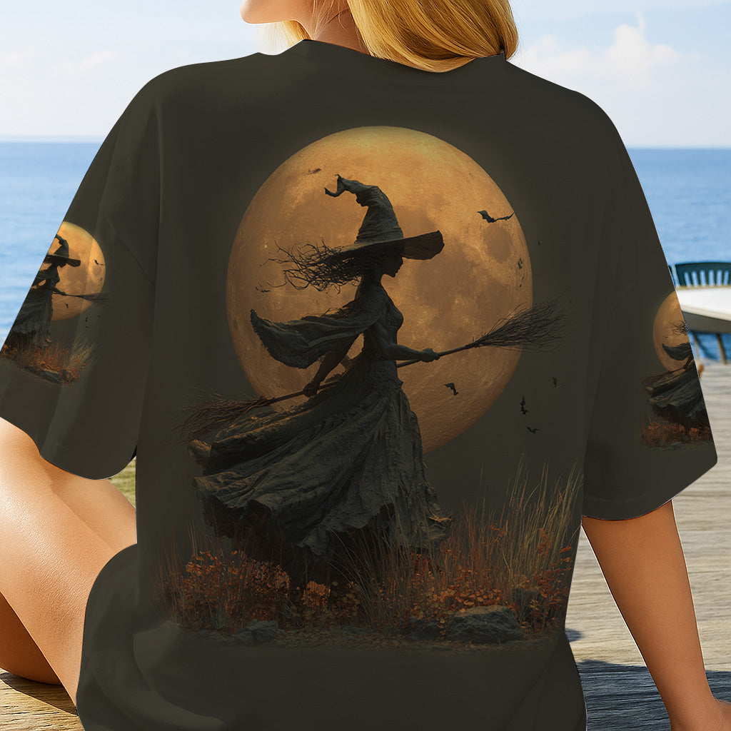 Strong Witch - Personalized Witch All Over Shirt