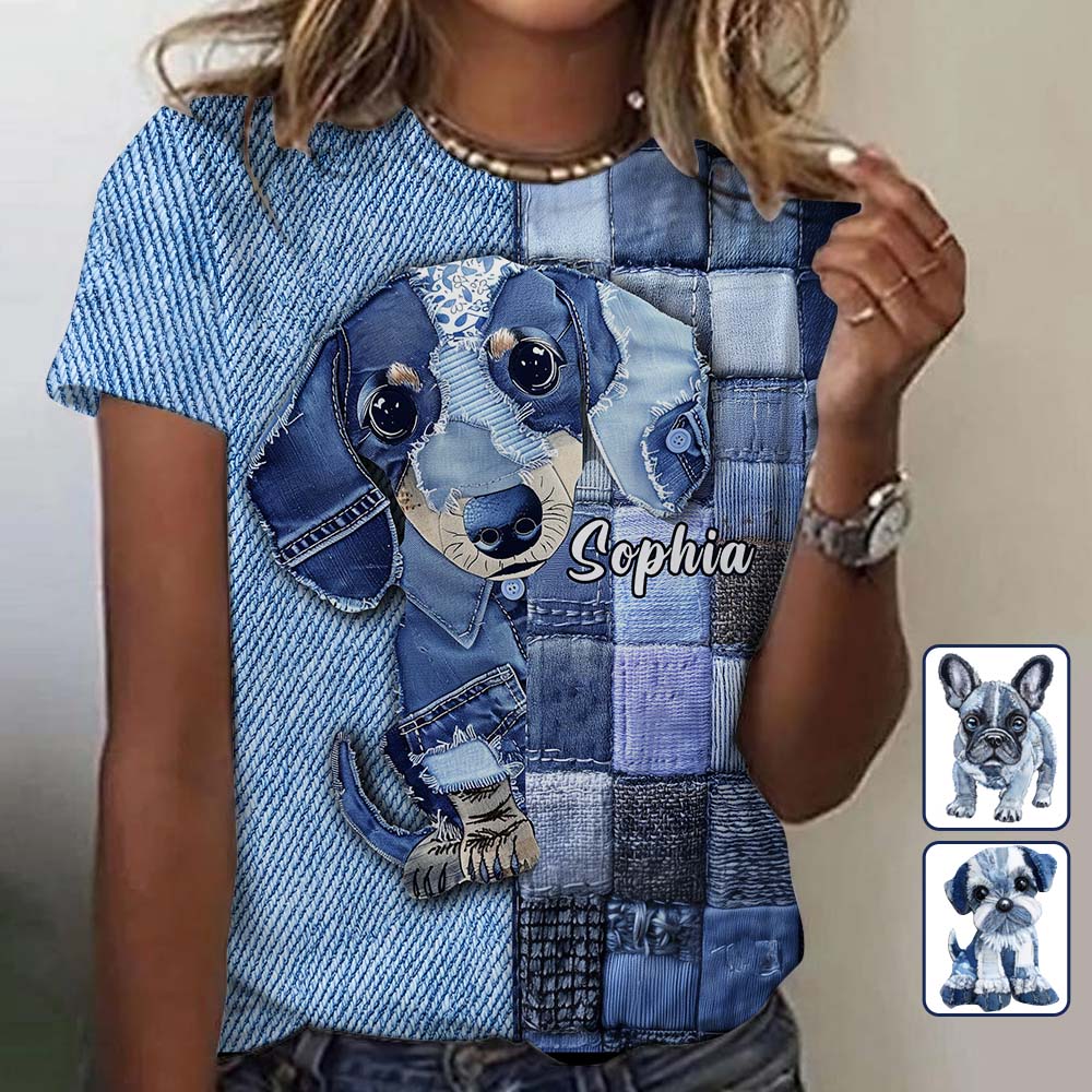 Love Dog - Personalized Dog All Over Shirt