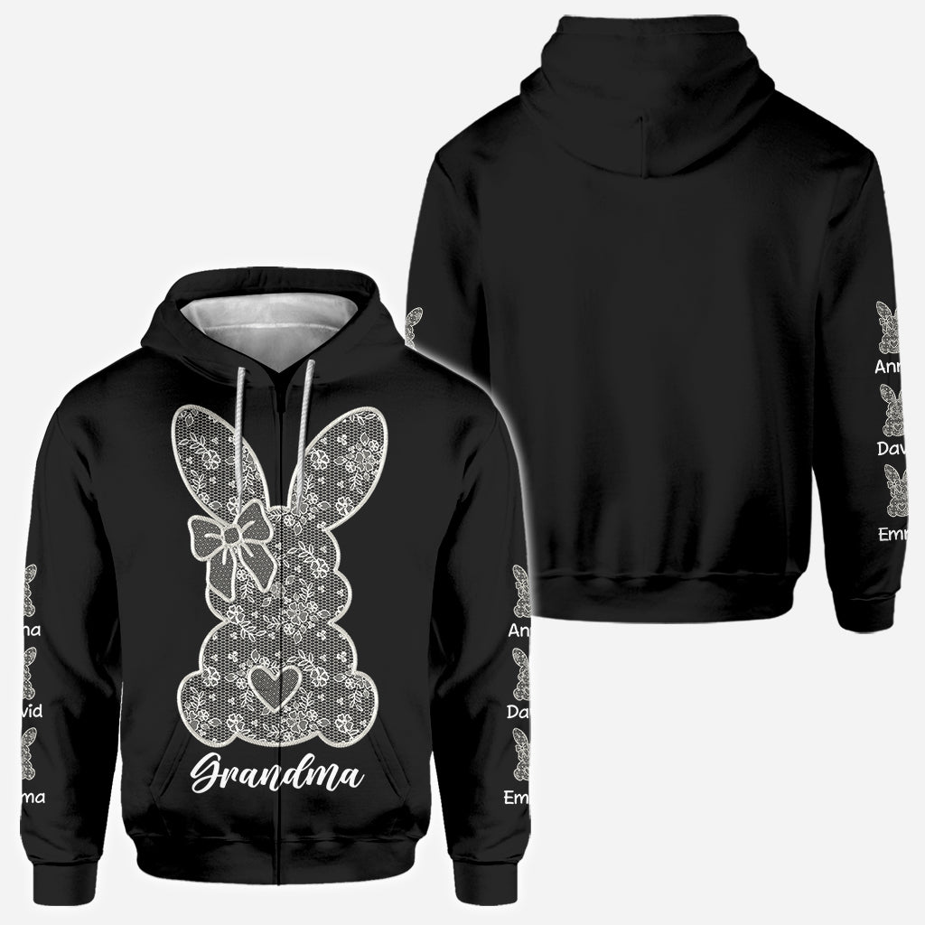 Happy Easter - Personalized Grandma All Over Shirt
