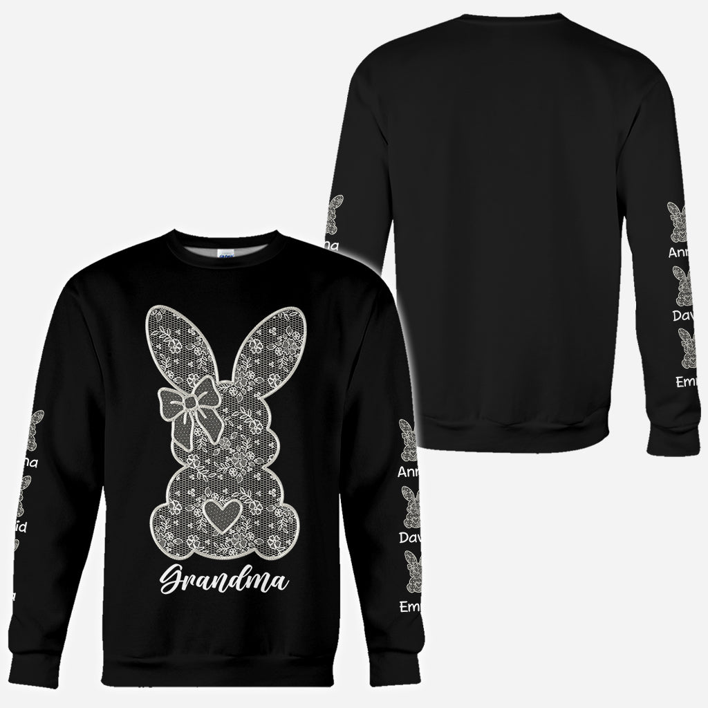 Happy Easter - Personalized Grandma All Over Shirt