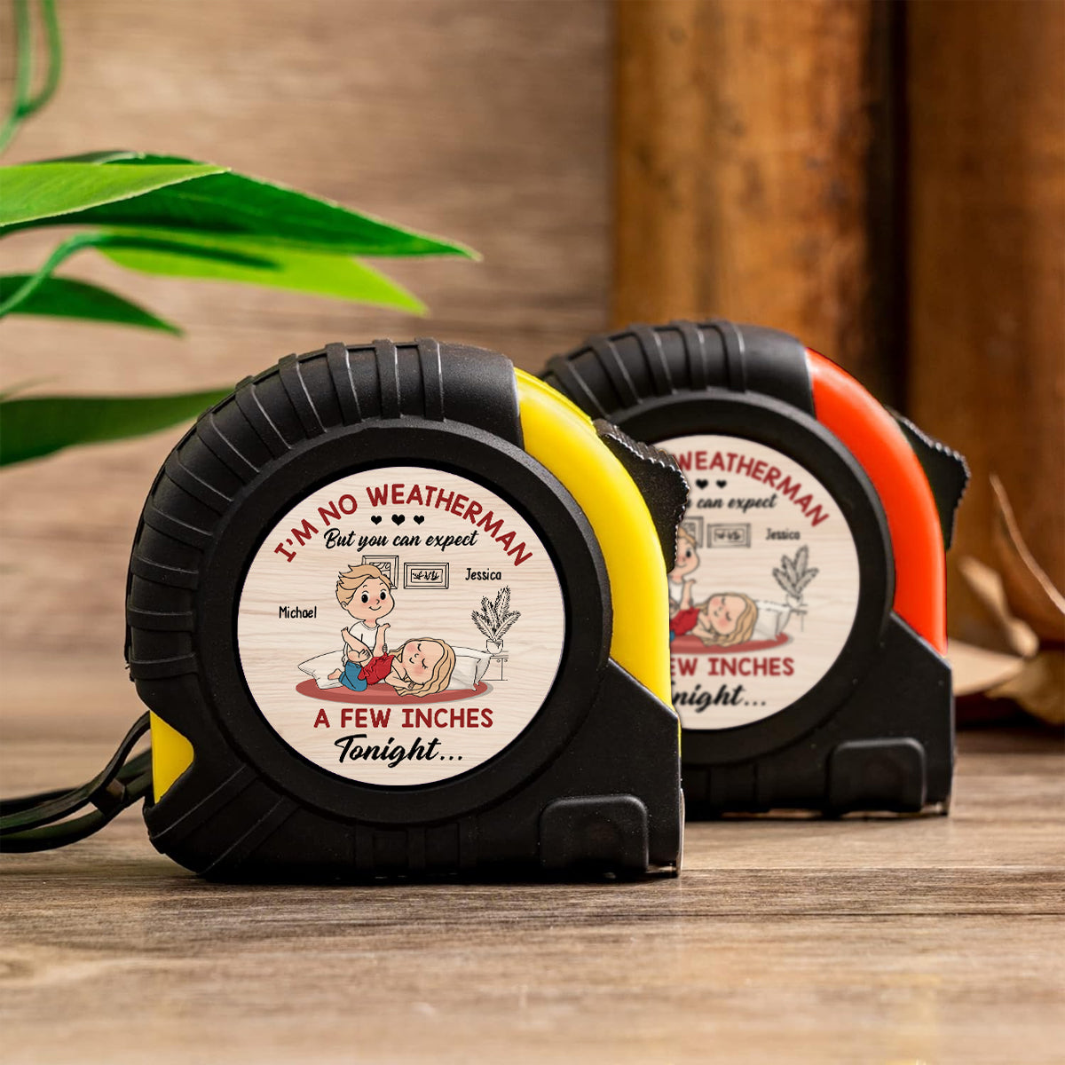A Few Inches - Personalized Couple Measure Tape