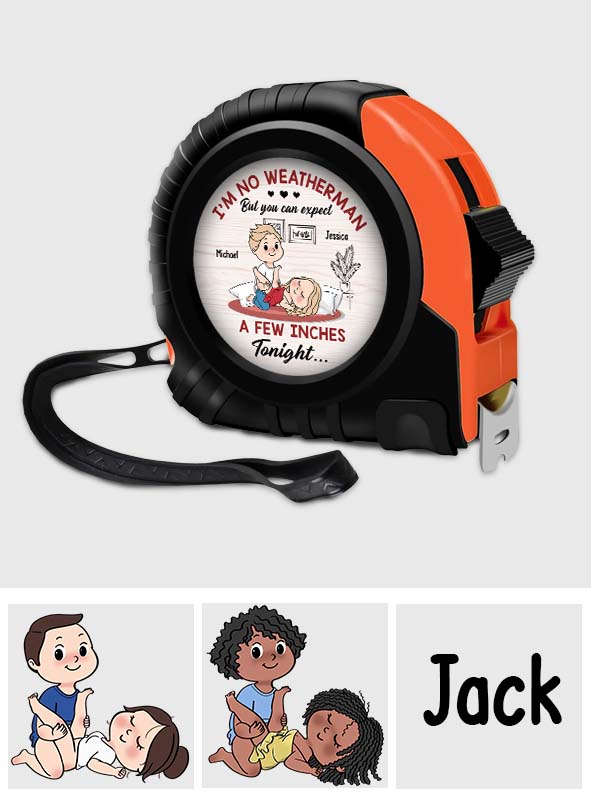 A Few Inches - Personalized Couple Measure Tape