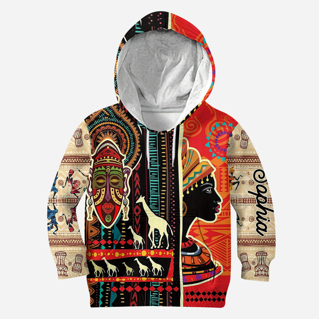 Colors Of Africa - Personalized African American Hoodie and Leggings