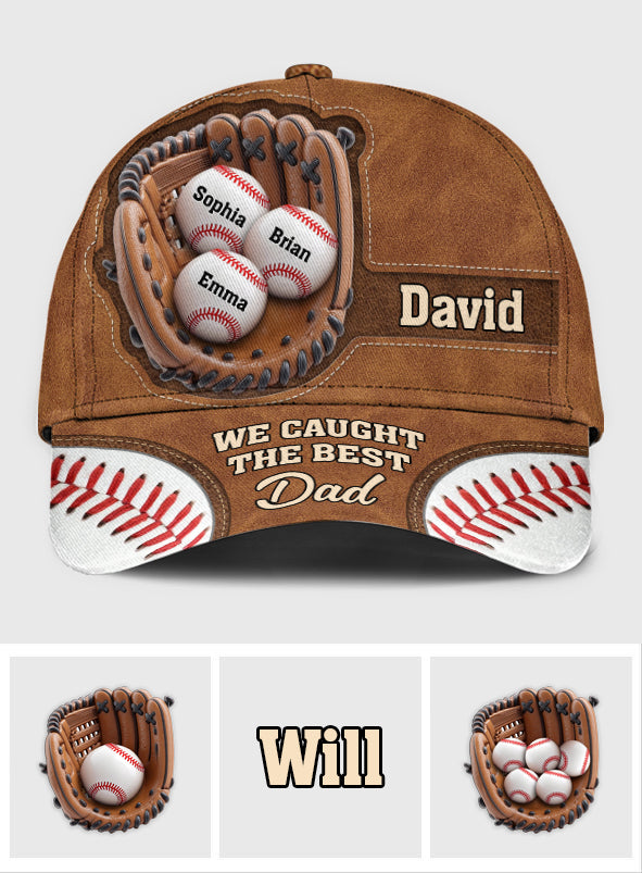 Nous avons trouvé le meilleur papa - Casquette de baseball classique personnalisée