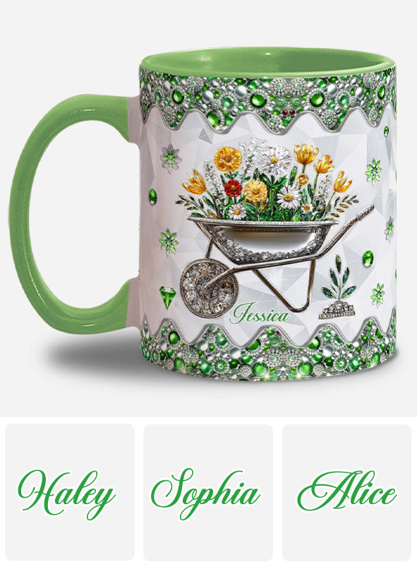Gartenliebhaber - Personalisierte Tasse mit Gartenmotiv