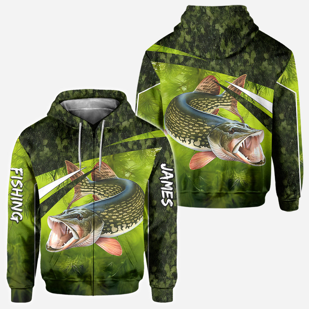 Love Fishing - Personalized Fishing All Over Shirt