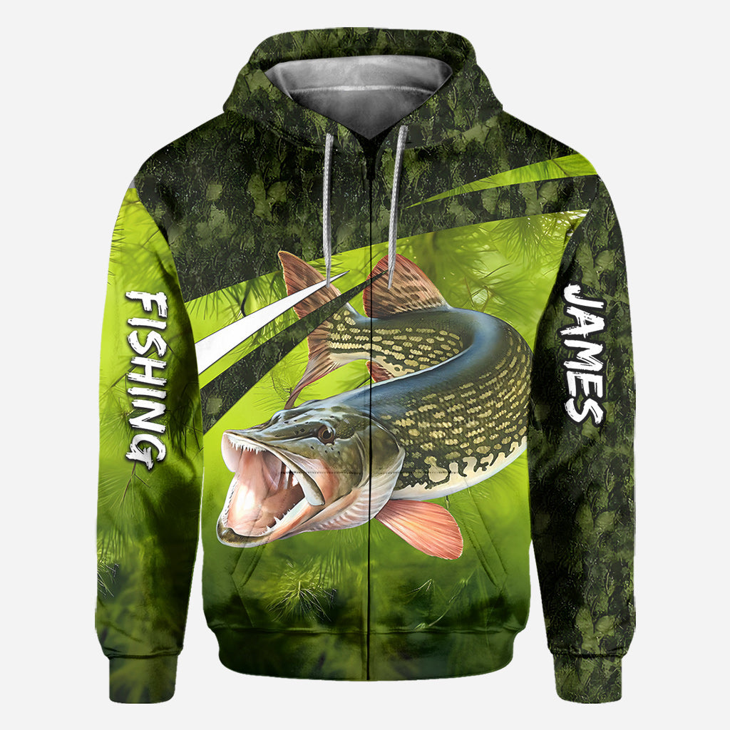Love Fishing - Personalized Fishing All Over Shirt