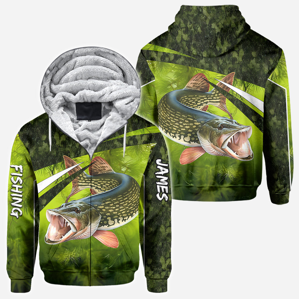Love Fishing - Personalized Fishing All Over Shirt