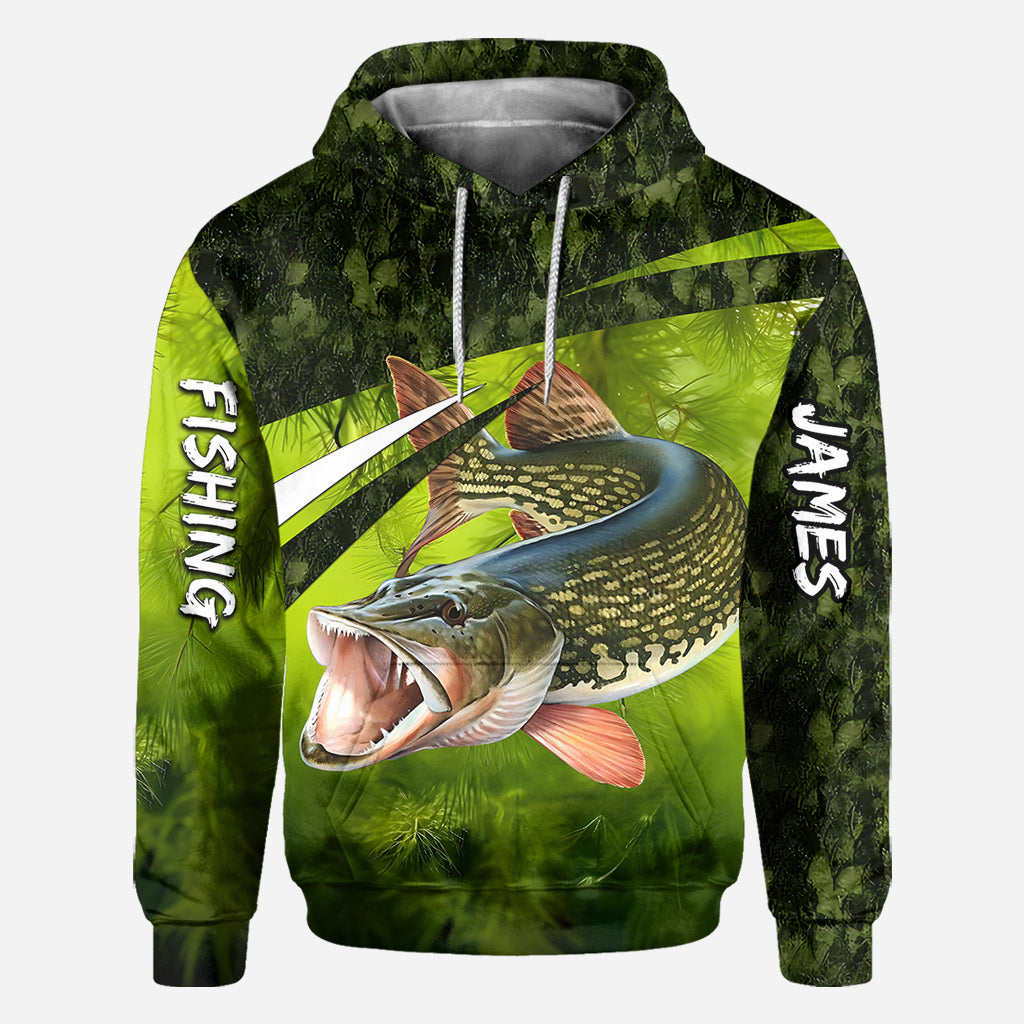 Love Fishing - Personalized Fishing All Over Shirt