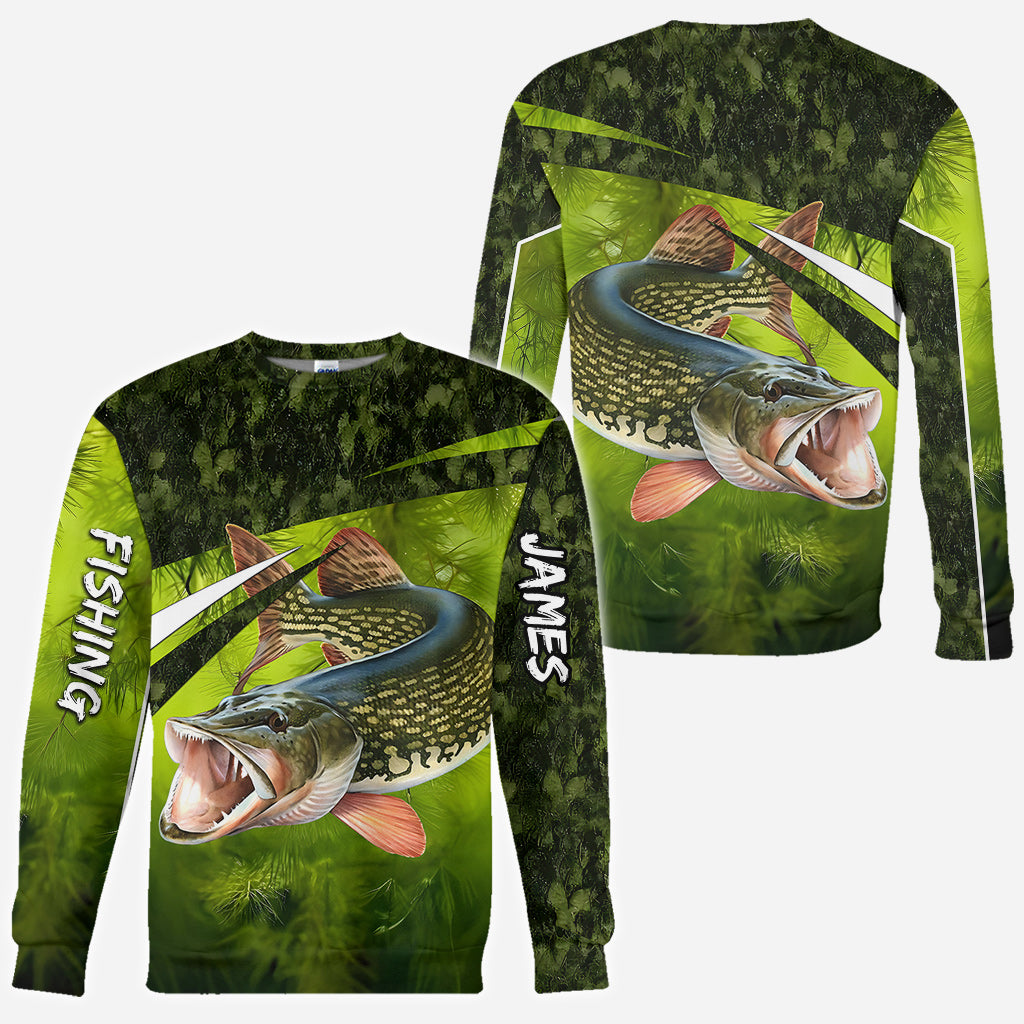 Love Fishing - Personalized Fishing All Over Shirt