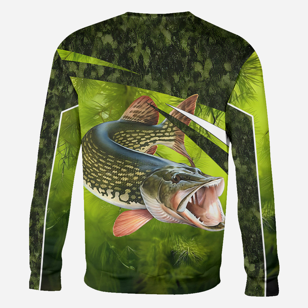 Love Fishing - Personalized Fishing All Over Shirt