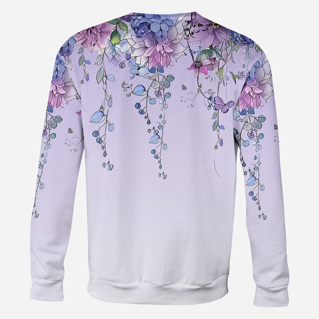 Grandma And Children Butterfly - Personalized Grandma All Over Shirt
