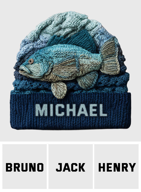 Passionné de pêche ? Bonnet de pêche personnalisé