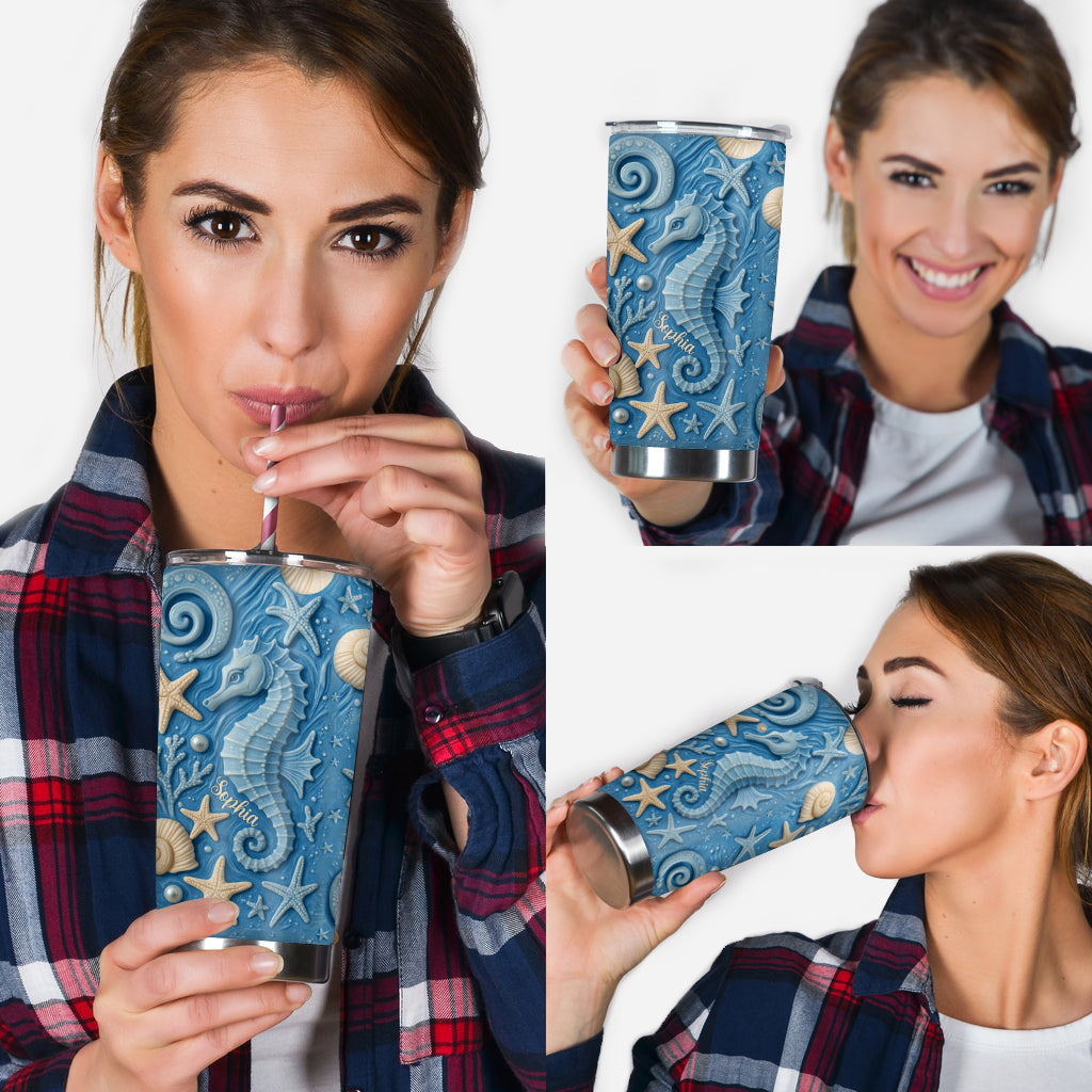 Sea Animal Lovers - Personalized Sea Lover Tumbler