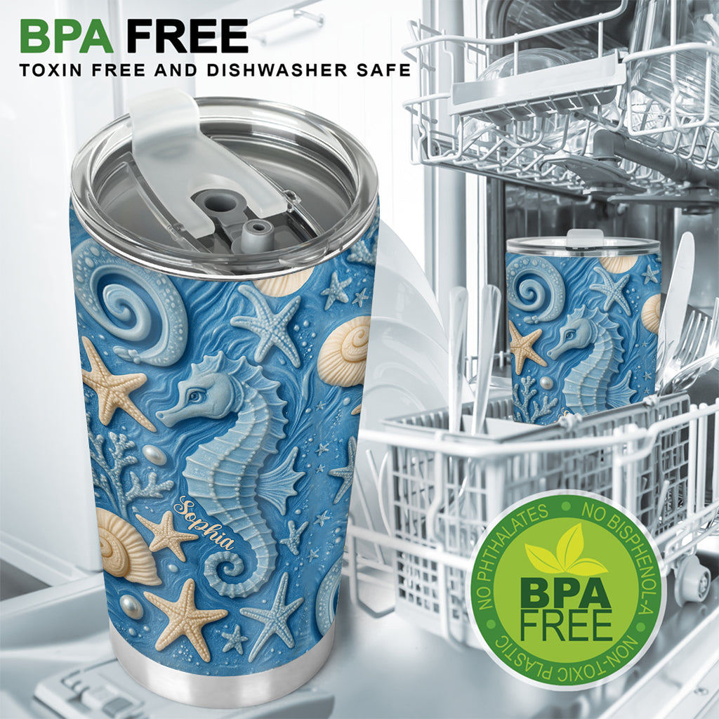 Sea Animal Lovers - Personalized Sea Lover Tumbler